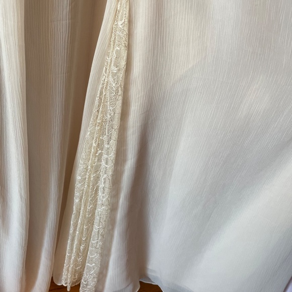 White by Vera Wang Cream Lace back dress NWT Size 26 - Picture 7 of 8